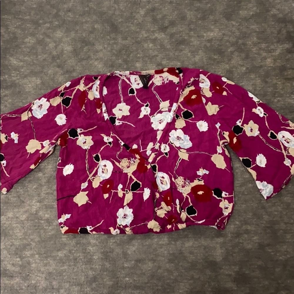 Floral Crop Top